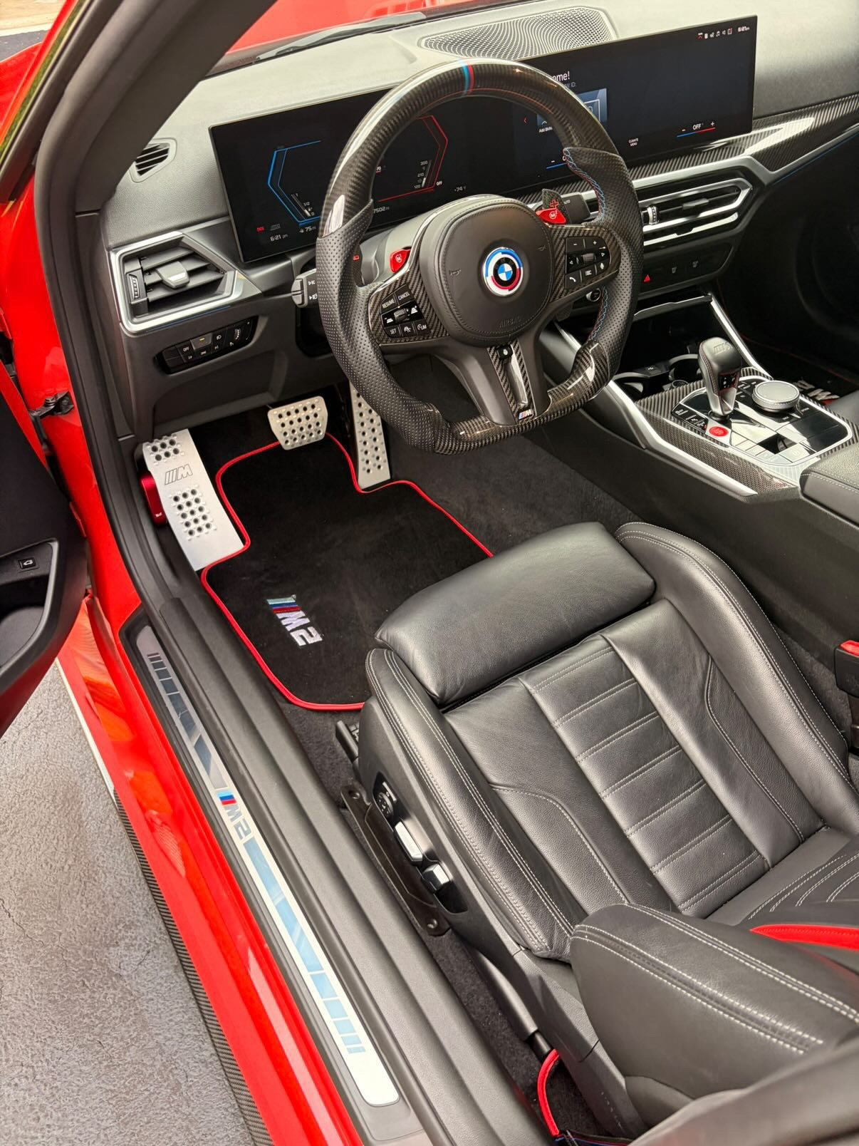 BMW M2 interior driver side detailed